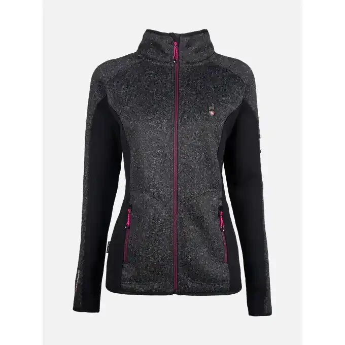 Veste polaire Aulp NEBIZ MAILLE Anthracite Remise