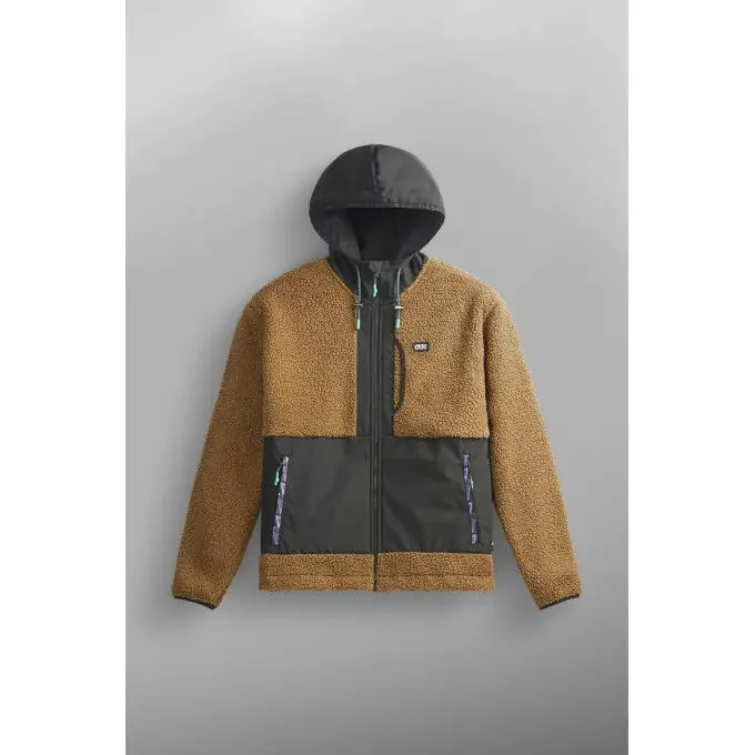 Veste polaire Picture PEMBERTON ZIP Chocolate Black Original