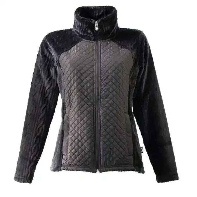 Veste polaire pour femme Angèle SISSI Noir Meilleure Qualité