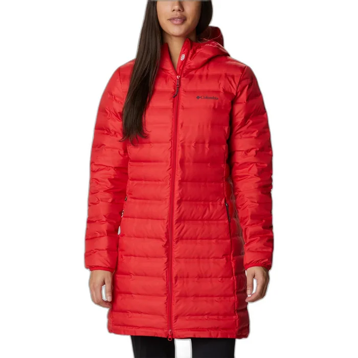 Veste u00e0 capuche femme Columbia Lake 22 Down Long [Taille XS]