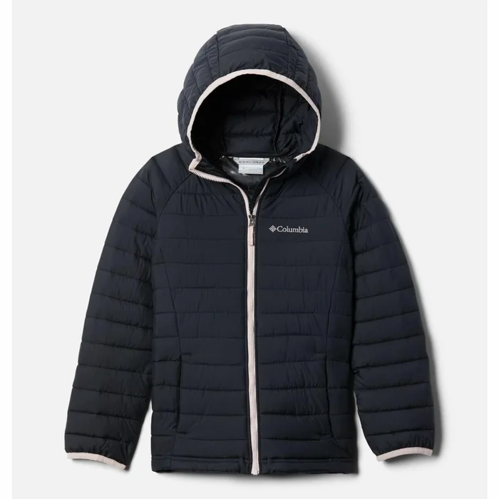 Veste u00e0 capuche impermu00e9able fille Columbia Powder Lite Girls [Taille 4 ans]