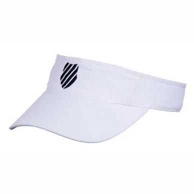 Visière K Swiss Visor White Black