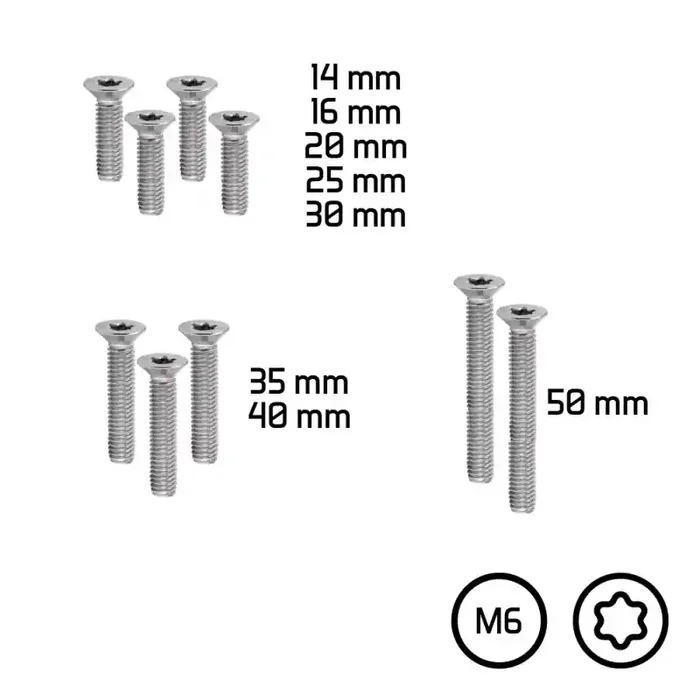 Visserie marine pour foil torx m6 Offre Spéciale