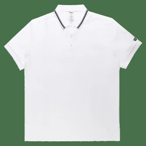 Wilson Team White Pique Polo