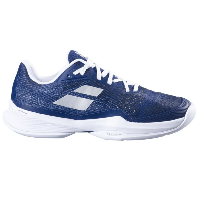 Zapatillas de tenis Babolat Jet Mach 3 Mujer Azul oscuro