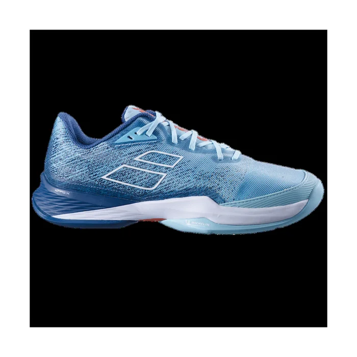 Zapatillas de tenis Babolat Jet Mach 3 Wide Homme Bleu clair AH24